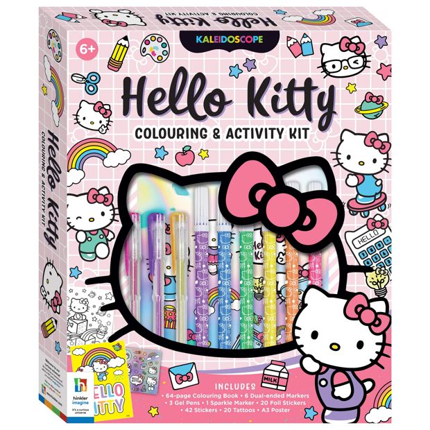Kaleidoscope Hello Kitty Colouring and Activity Kit - Book