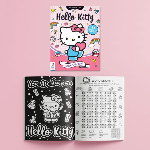 Kaleidoscope Hello Kitty Colouring and Activity Kit - Book