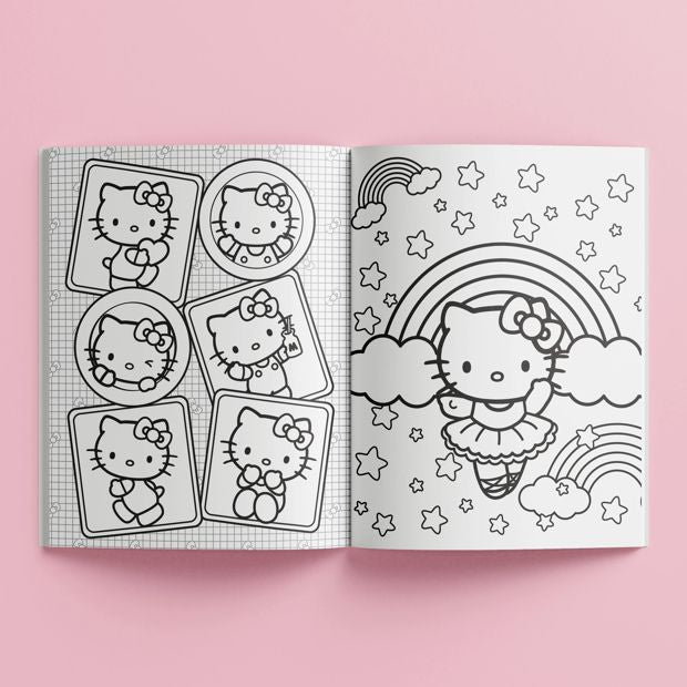 Kaleidoscope Hello Kitty Colouring and Activity Kit - Book