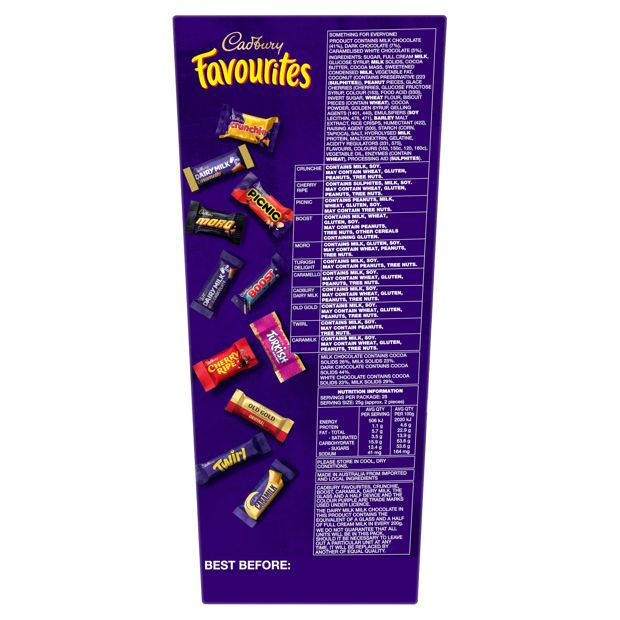 Cadbury Favourites 700g