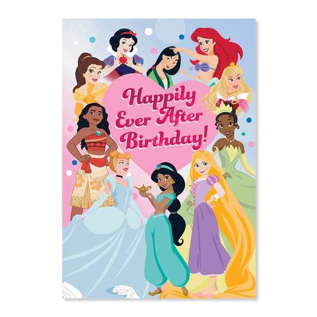 Connections from Hallmark Birthday Card - Disney Princess