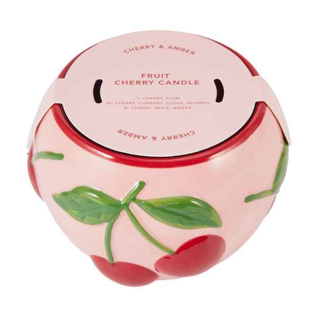 Cherry Scented Decorative Candle