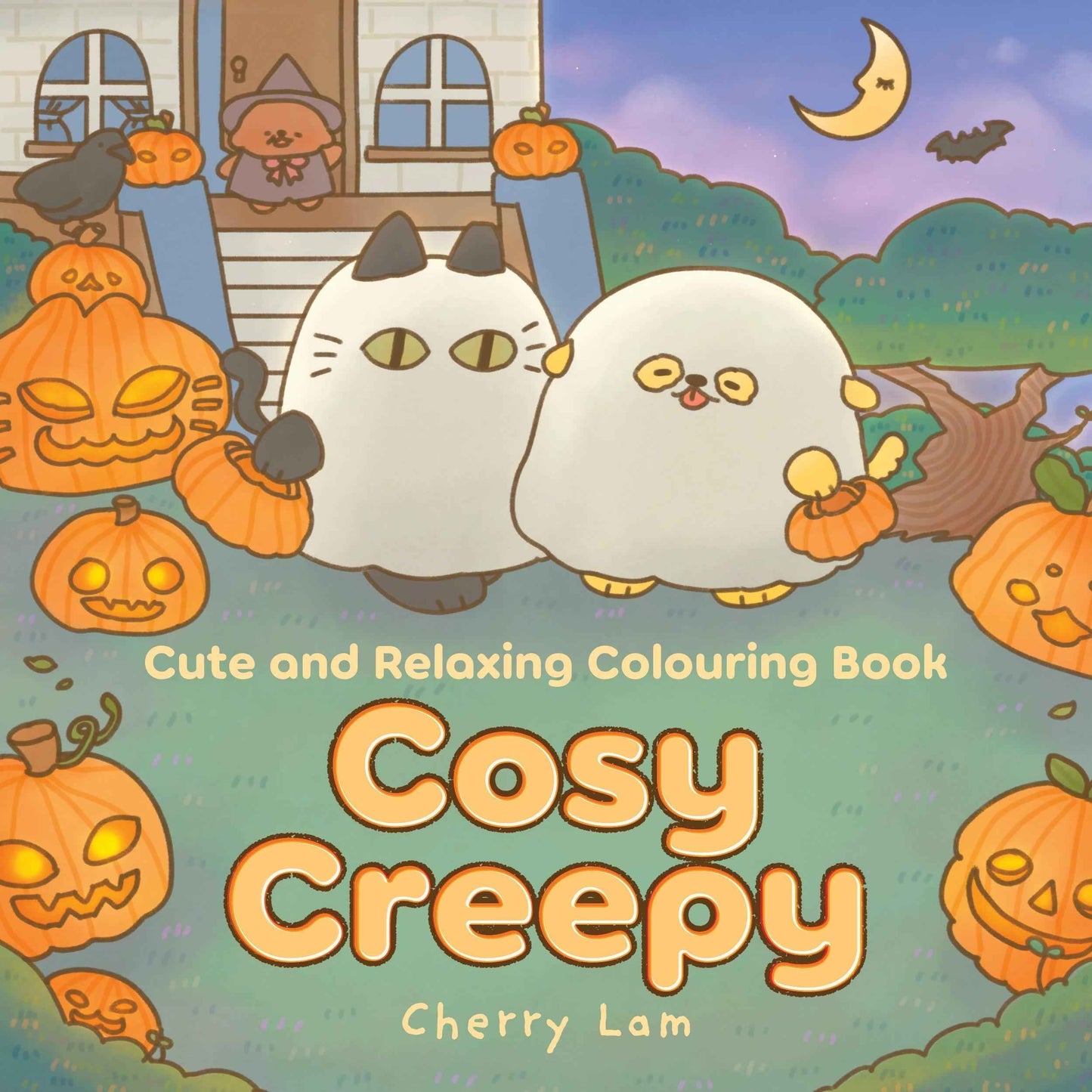 Cosy Creepy: Cute and Relaxing Colouring Book by Cherry Lam - Book
