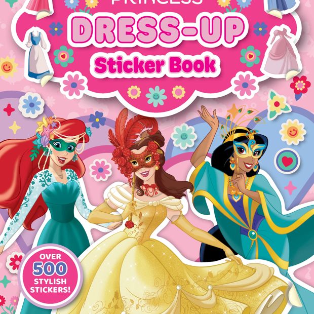 Disney Princess Dress-Up Sticker Book