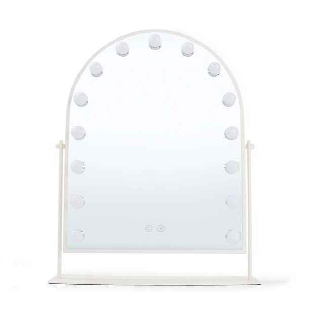 Anko Bluetooth Arch LED Mirror - White