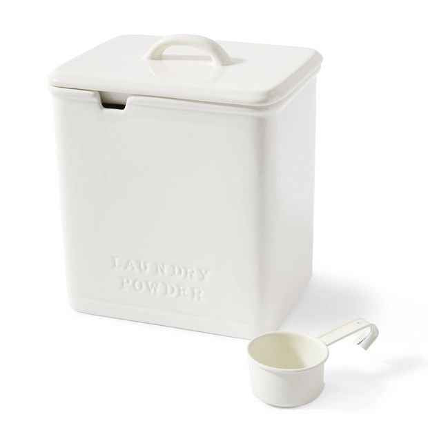 Anko Ceramic Laundry Jar with Ladle