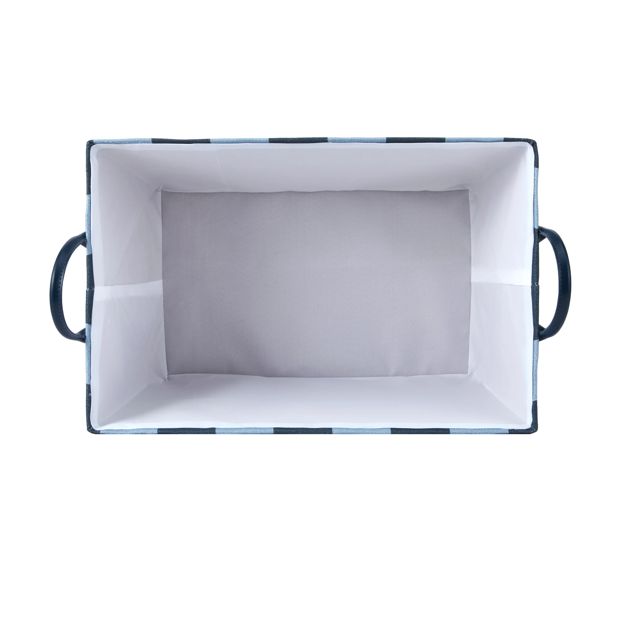 Anko Tapered Basket - Blue Stripe