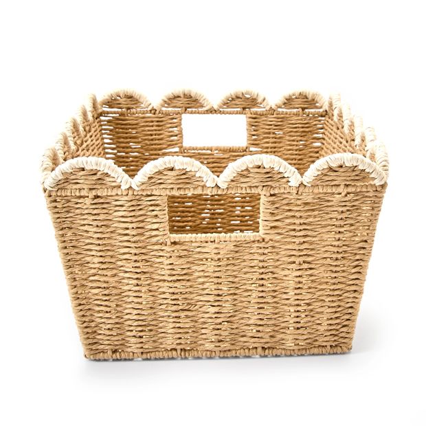 Anko Wave Paper Rope Basket, Medium