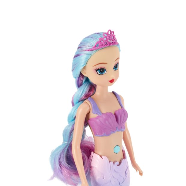 5 Piece Light Up Mermaid Fashion Doll