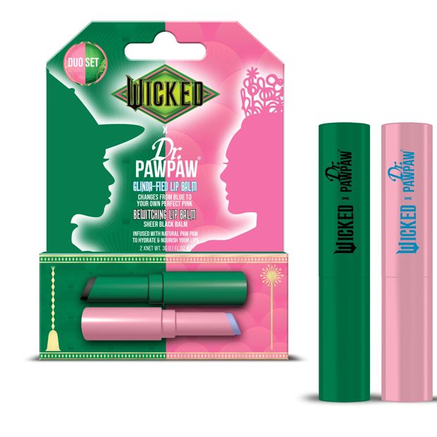 Dr PAWPAW Wicked Lip Balm Duo Set - Bewitching and Glistening
