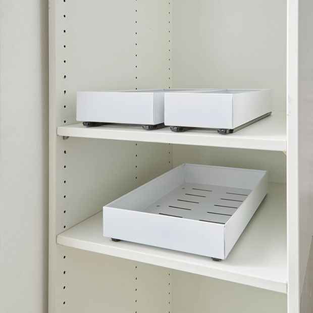 Anko Set of 3 Pull-Out Drawers - White