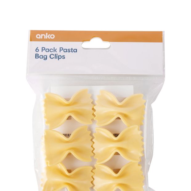 Anko 6 Pack Pasta Bag Clips