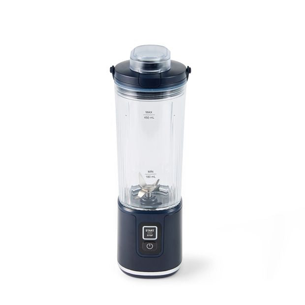 Anko Portable USB Blender - Dark Blue