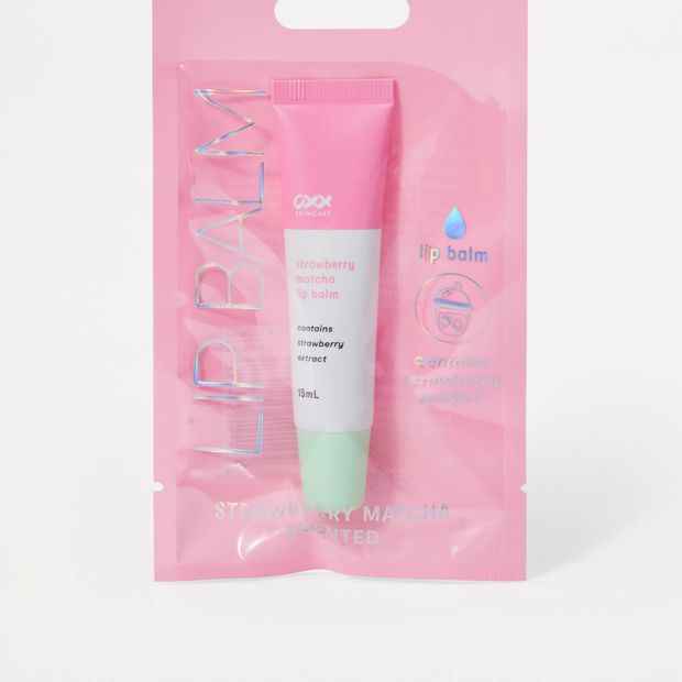OXX Skincare Lip Balm 15ml - Strawberry Matcha Scented