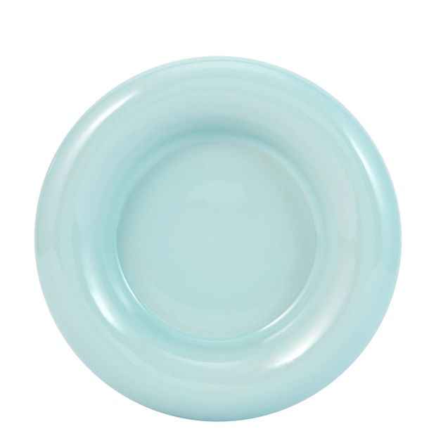 Rounded Edge Decorative Bowl - Seafoam