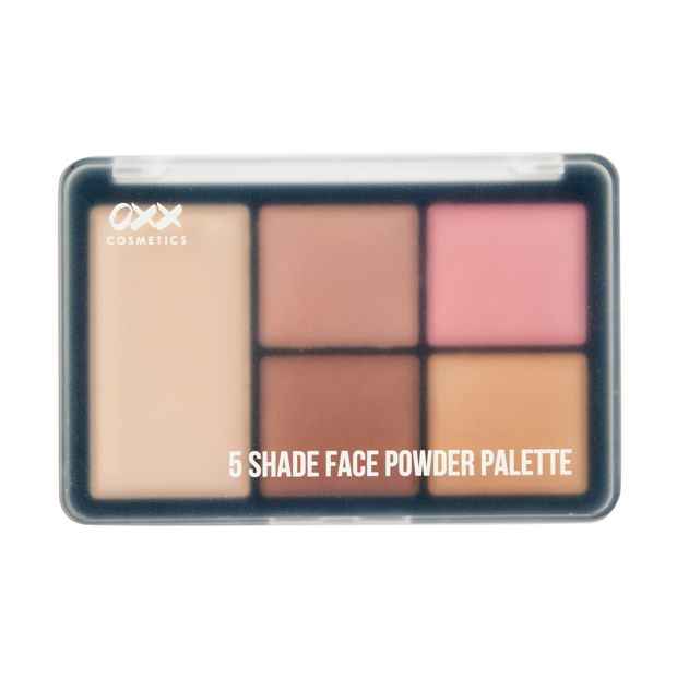 5 Shade Face Powder Palette - OXX Cosmetics