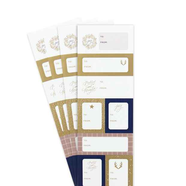 32 Pack Hallmark Make A Wish Christmas Gift Labels