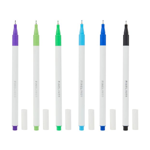 Anko 12 Pack Fineliner Markers