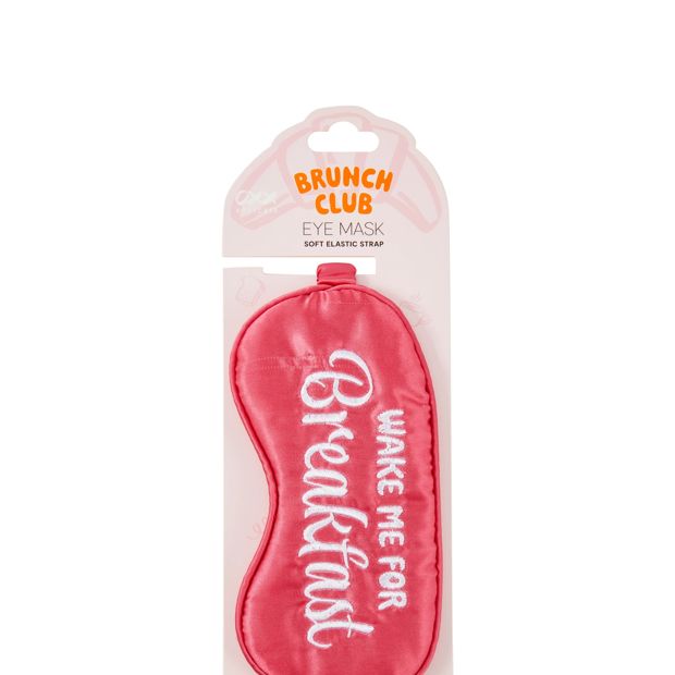 OXX Bodycare Brunch Club Eye Mask - Pink and White