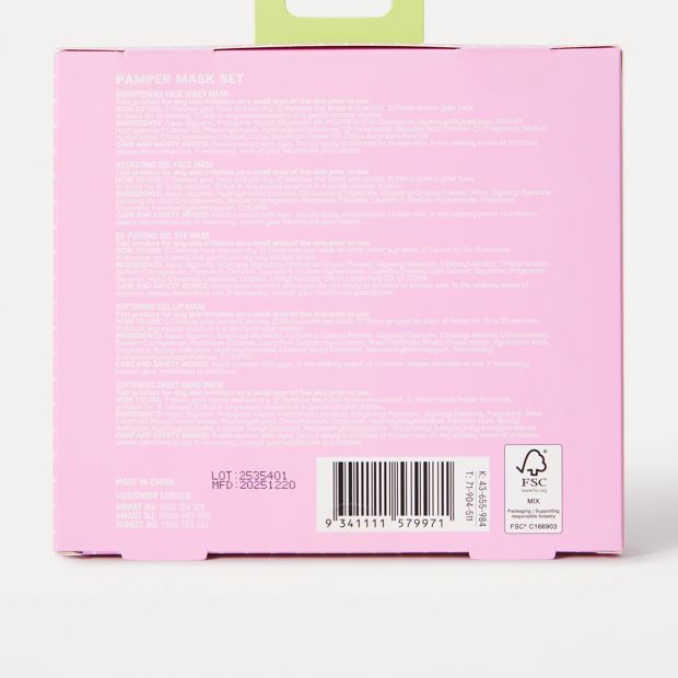 OXX Skincare Vacay Mode Pamper Mask Set