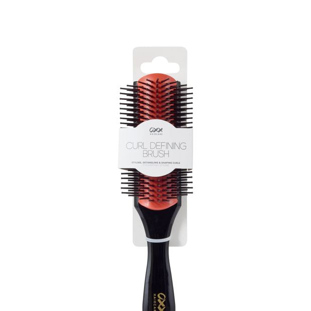OXX Haircare Curl Defining Brush - Black and Orange