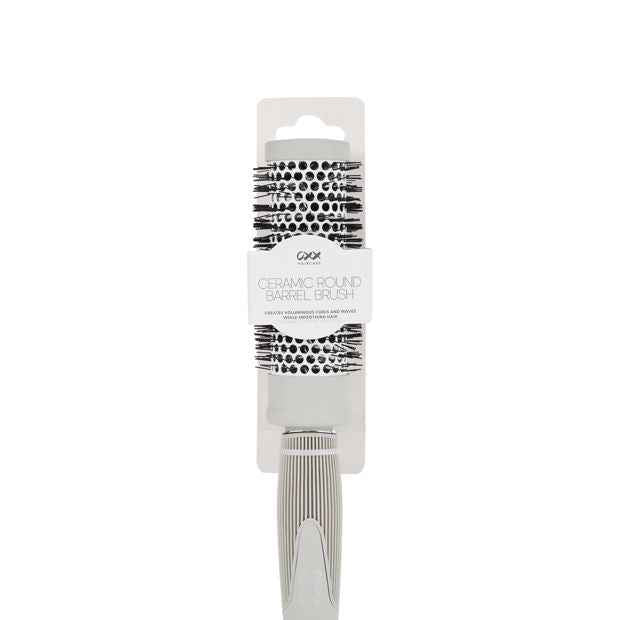 OXX Haircare Ceramic Round Barrel Brush - Grey