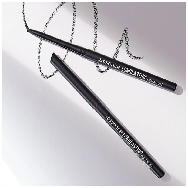 Essence Long Lasting Eye Pencil - Black Fever 01