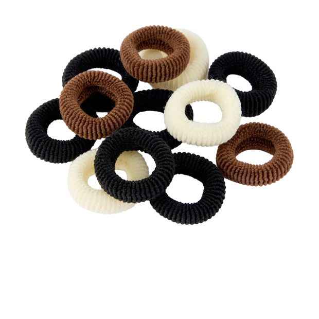 OXX Haircare 40 Piece Hair Elastics and Clips Pack