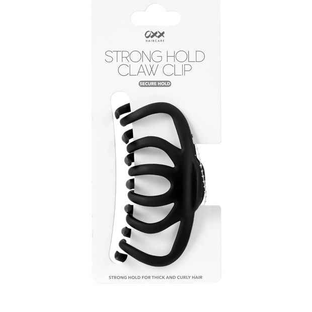 OXX Haircare Black Strong Hold Claw Hair Clip
