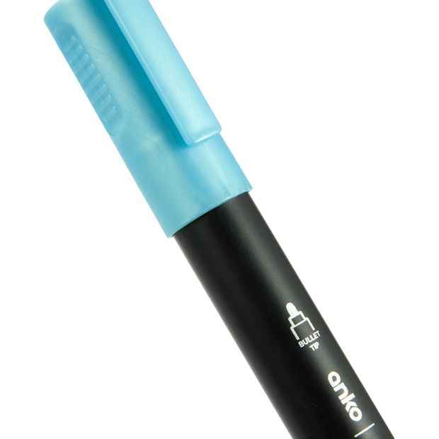 8 Pack Acrylic Paint Markers - Blue