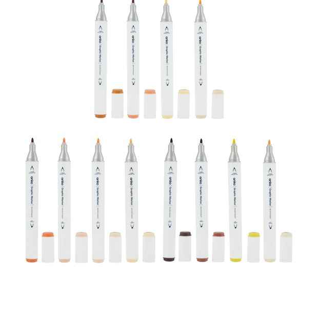 Anko 12 Pack Graphic Markers