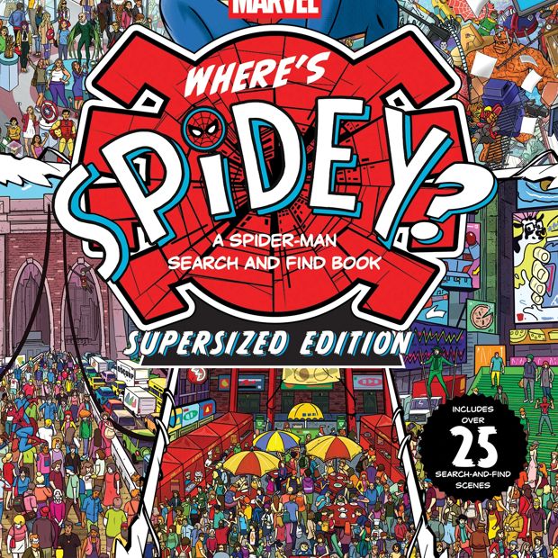 Marvel Where's Spidey?: A Spider-Man Search and Find Book Supersized Edition - Book