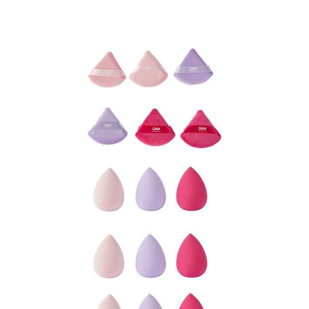 OXX Cosmetics 15 Pack Blender Sponge and Puff Set