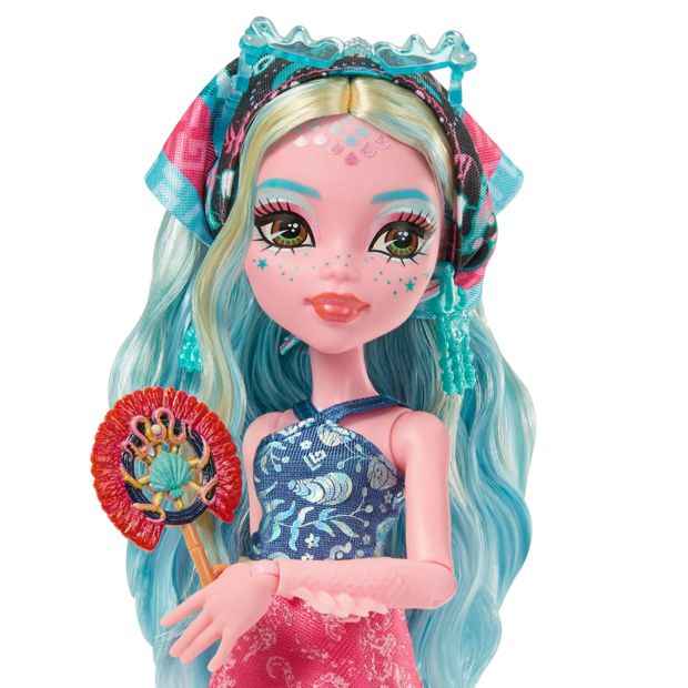Monster High Skulltimate Secrets Gore-geous Oasis Lagoona Blue Playset