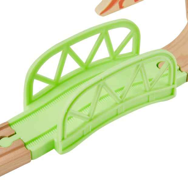 Anko 38 Piece Wooden Dino Train Set