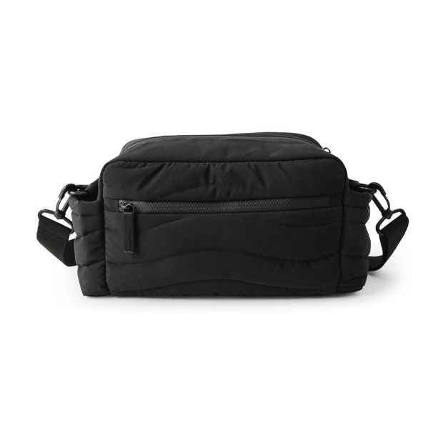 Quilted Stroller Caddy - Black