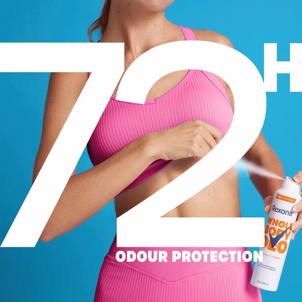 Rexona Whole Body Deo 230ml - Wild Rose