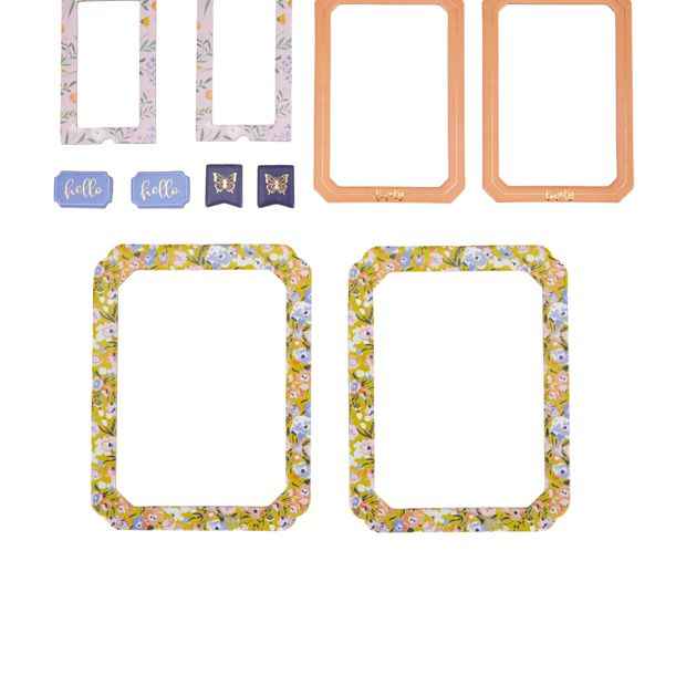 10 Pack Chipboard Craft Frames 15x10cm