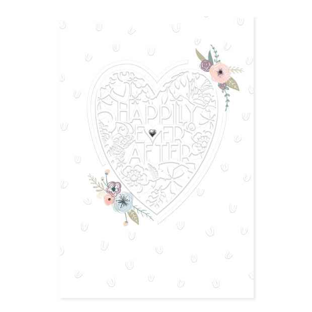 Hallmark Wedding Card - Happily Ever After