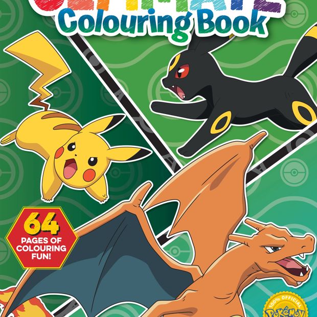 Pokemon Ultimate Colouring Book