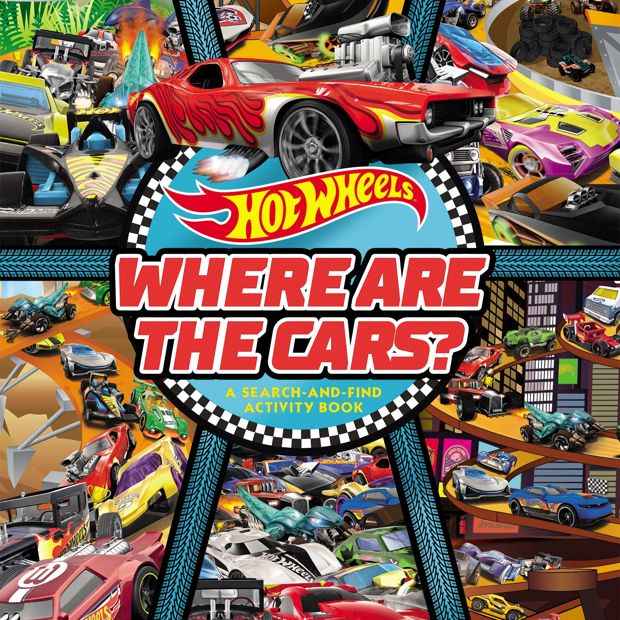 Hot Wheels Where Are The Cars? A Search-and-Find Activity Book