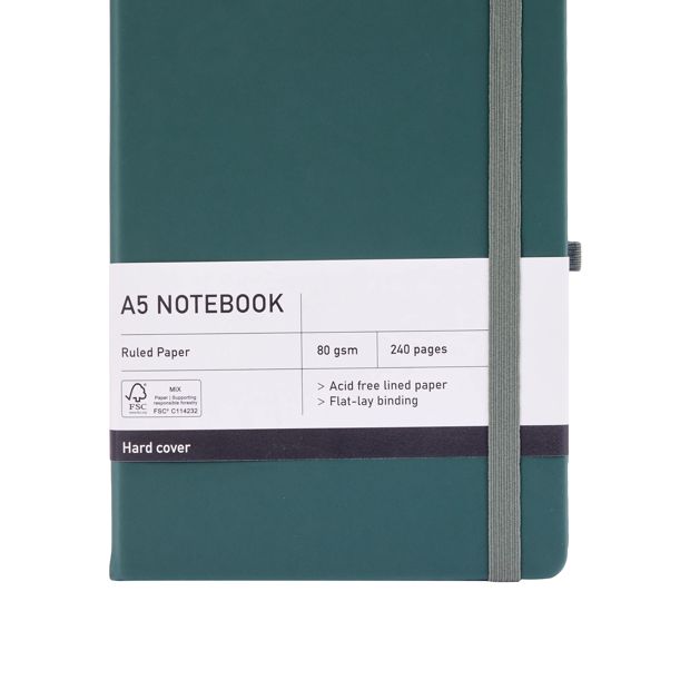 Anko A5 Notebook- Sage