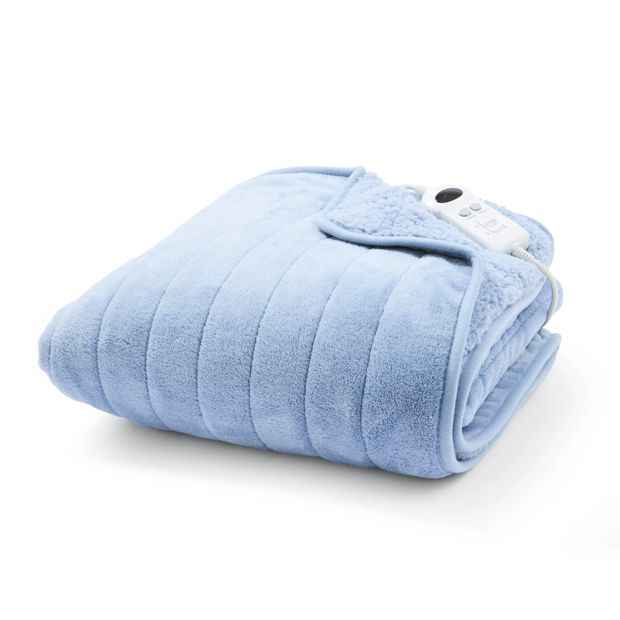 Anko Heated Throw Sherpa