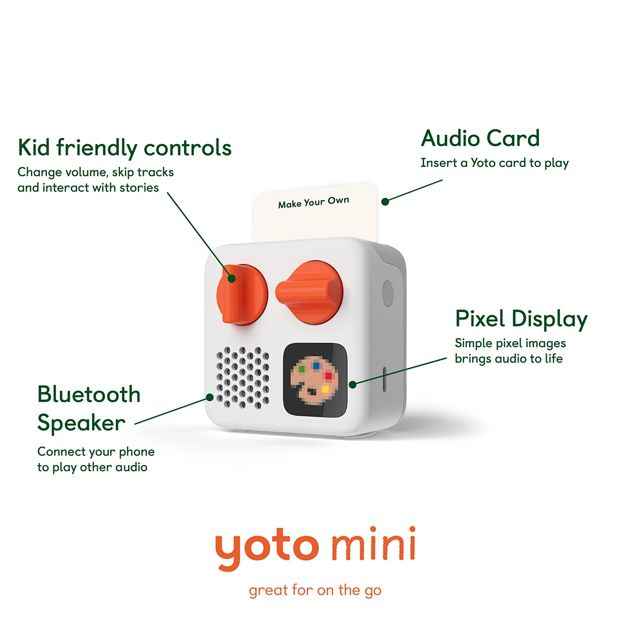 5 Pack Yoto Make Your Own Content Cards