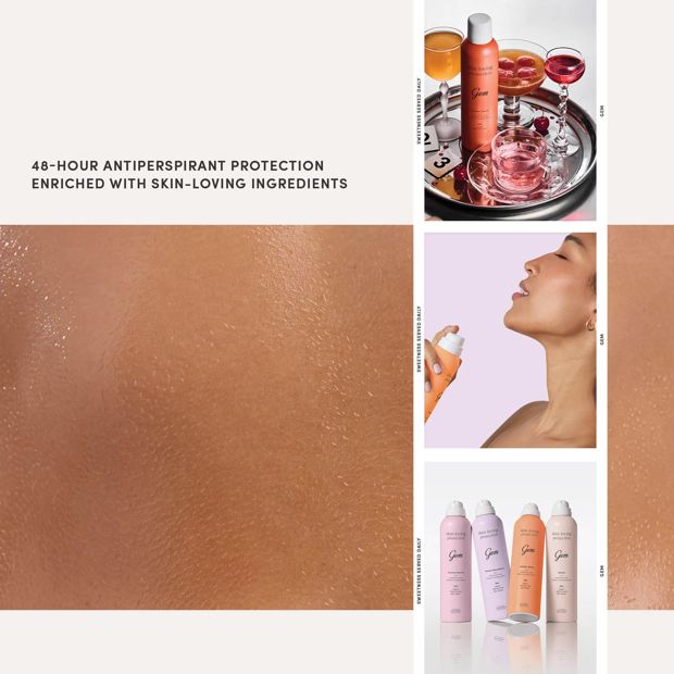 Gem Summer Spritz Skin-Loving Deodorant 207ml - Hyaluronic Acid, Vitamin E and Shea Butter