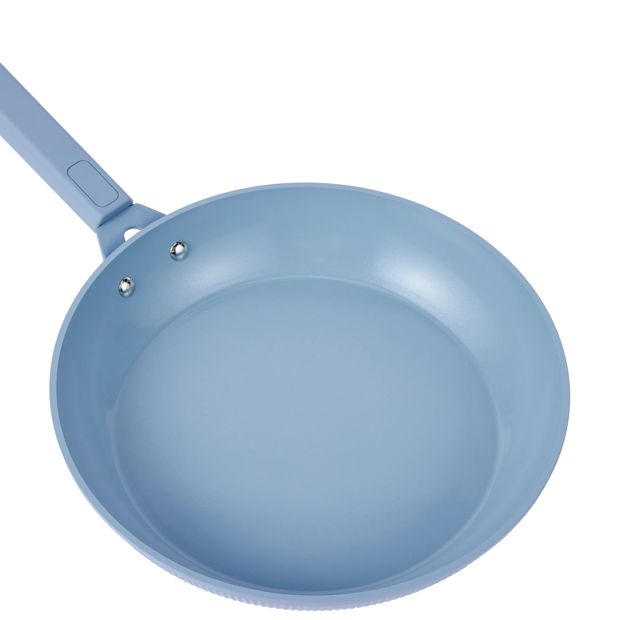 Anko 2 Pack Ceramic Coated Non Stick Fry Pans - Blue