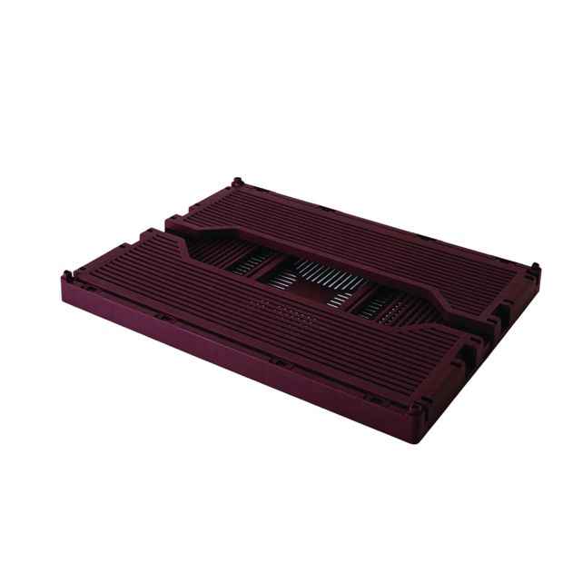 Anko 13L Linear Collapsible Crate - Medium - Burgundy