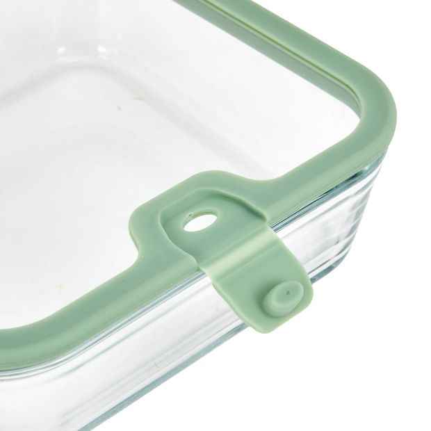 Anko Set of 4 Glass Food Storage Containers