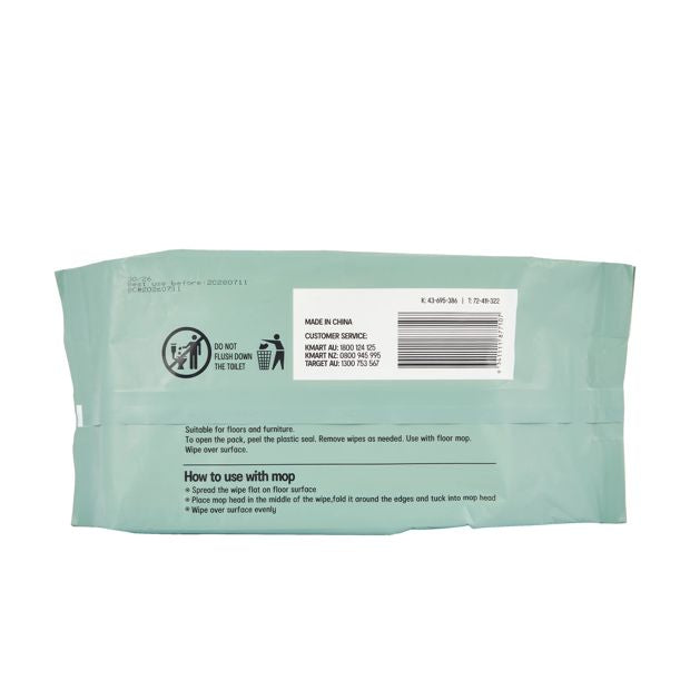 Anko 30 Pack Floor Mop System Wipes - Dry