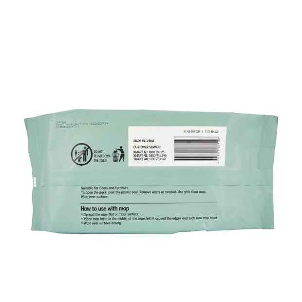 Anko 30 Pack Floor Mop System Wipes - Dry